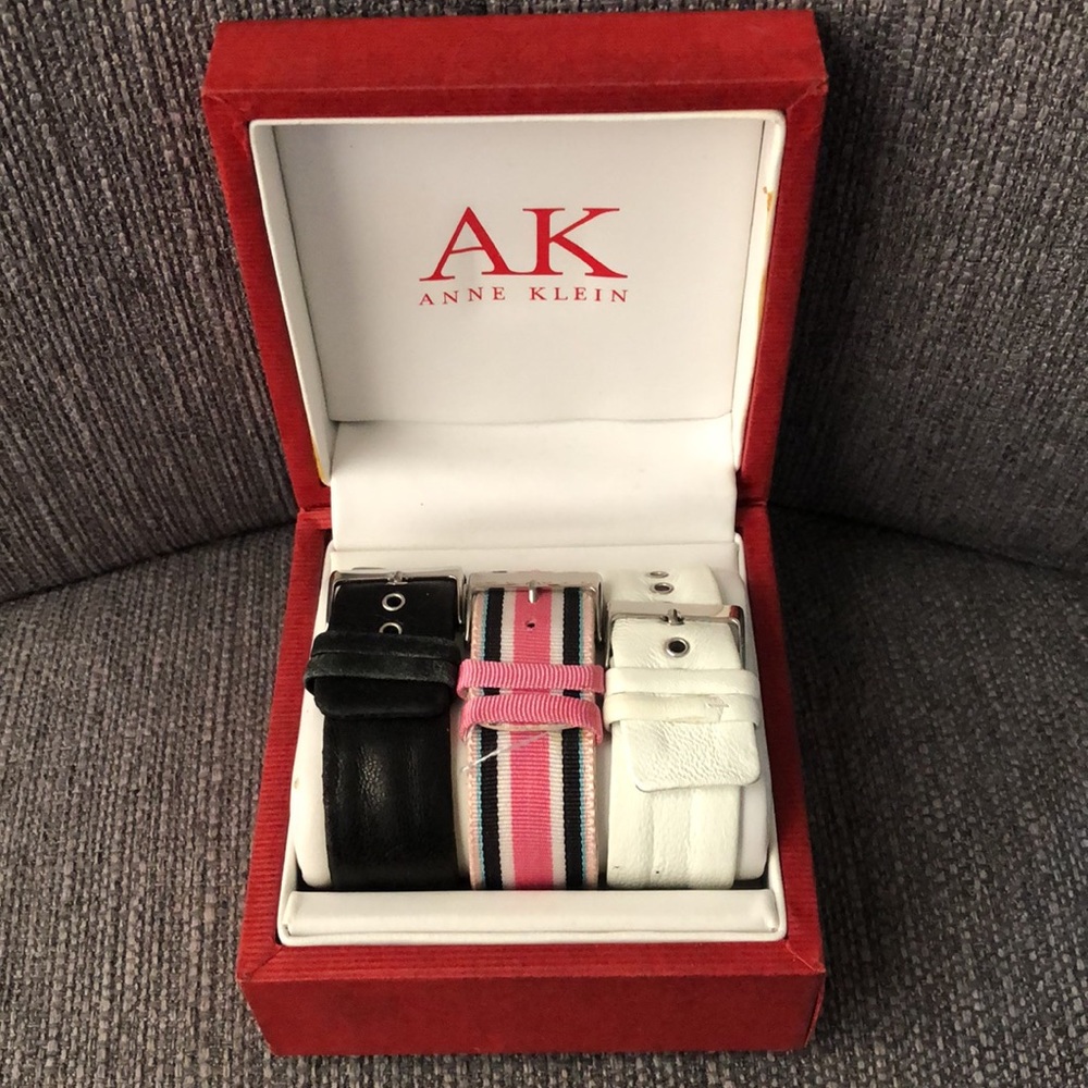 Ann Klein Interchangable Strap Watch - image 4